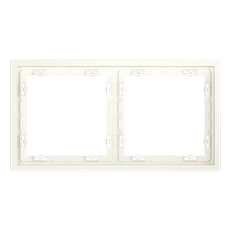 Изображение Рамка на 2 поста хлопок VOLTUM S70