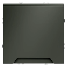 Изображение Розетка встраиваемая VOLTUM S70 с заземлением защитными шторками и крышкой 16А (титан)